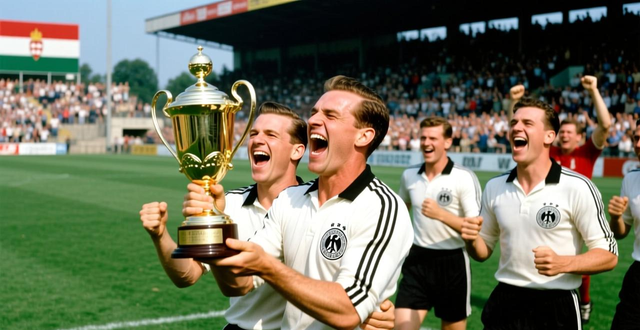 德国队拿过几次世界杯冠军?答案是四次,你知道是哪几年吗?(图1) 德国足球奖杯_德国拿过几次足球世界杯冠军_足球德国夺冠